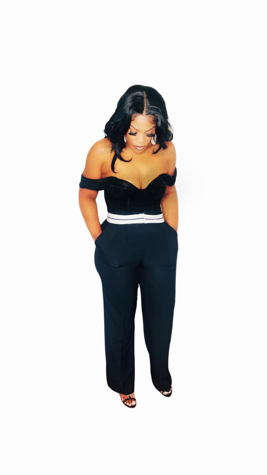 Black Tuxedo Trouser -