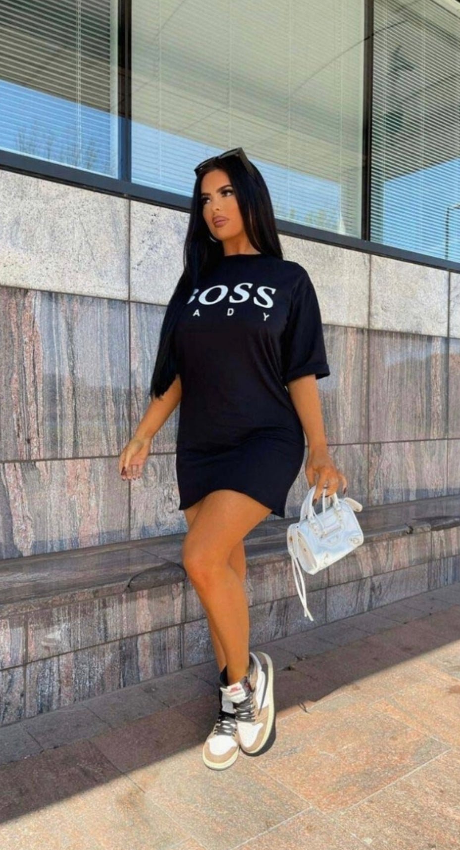 BOSS LADY SHIRT DRESS -