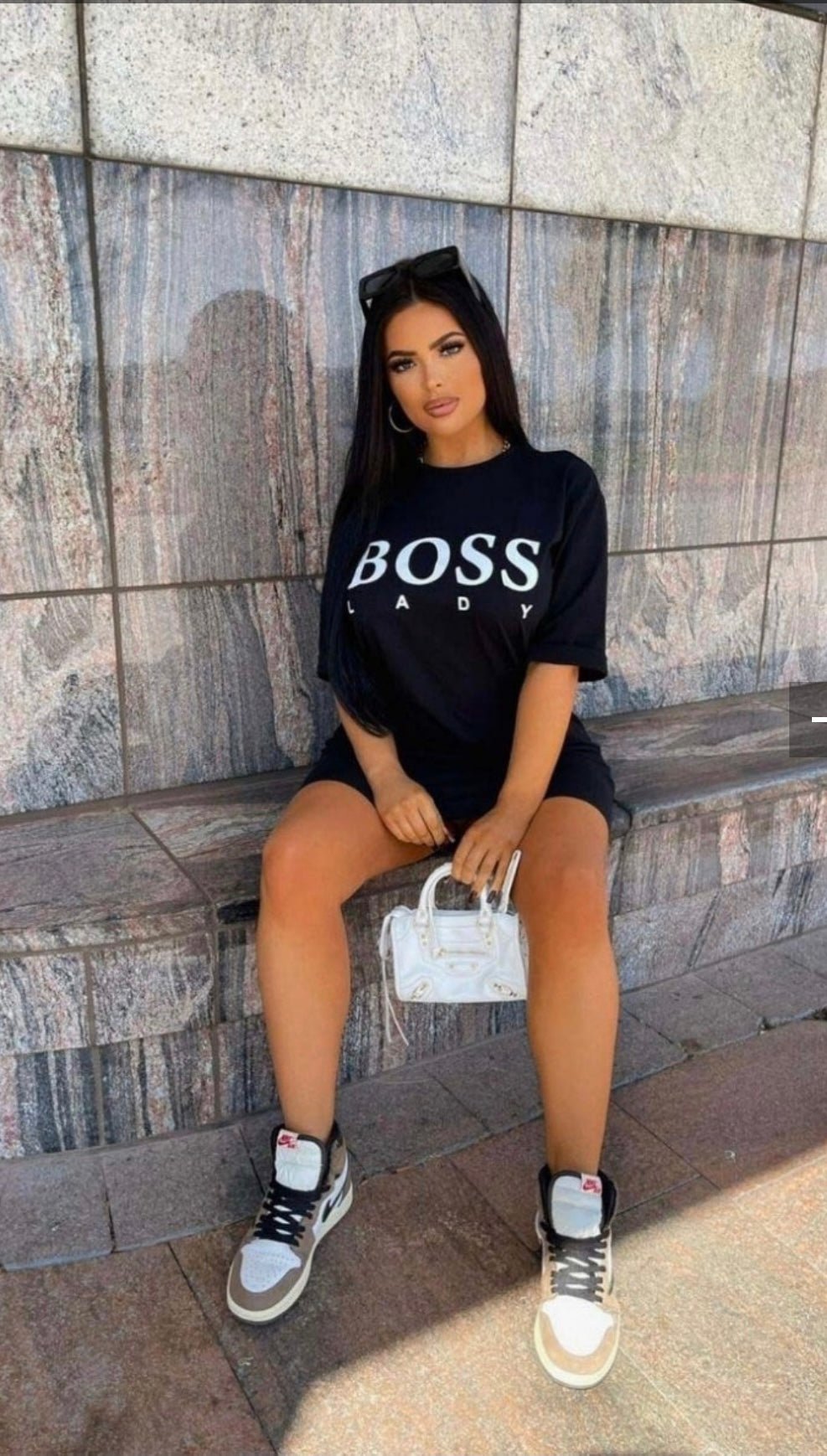 BOSS LADY SHIRT DRESS -