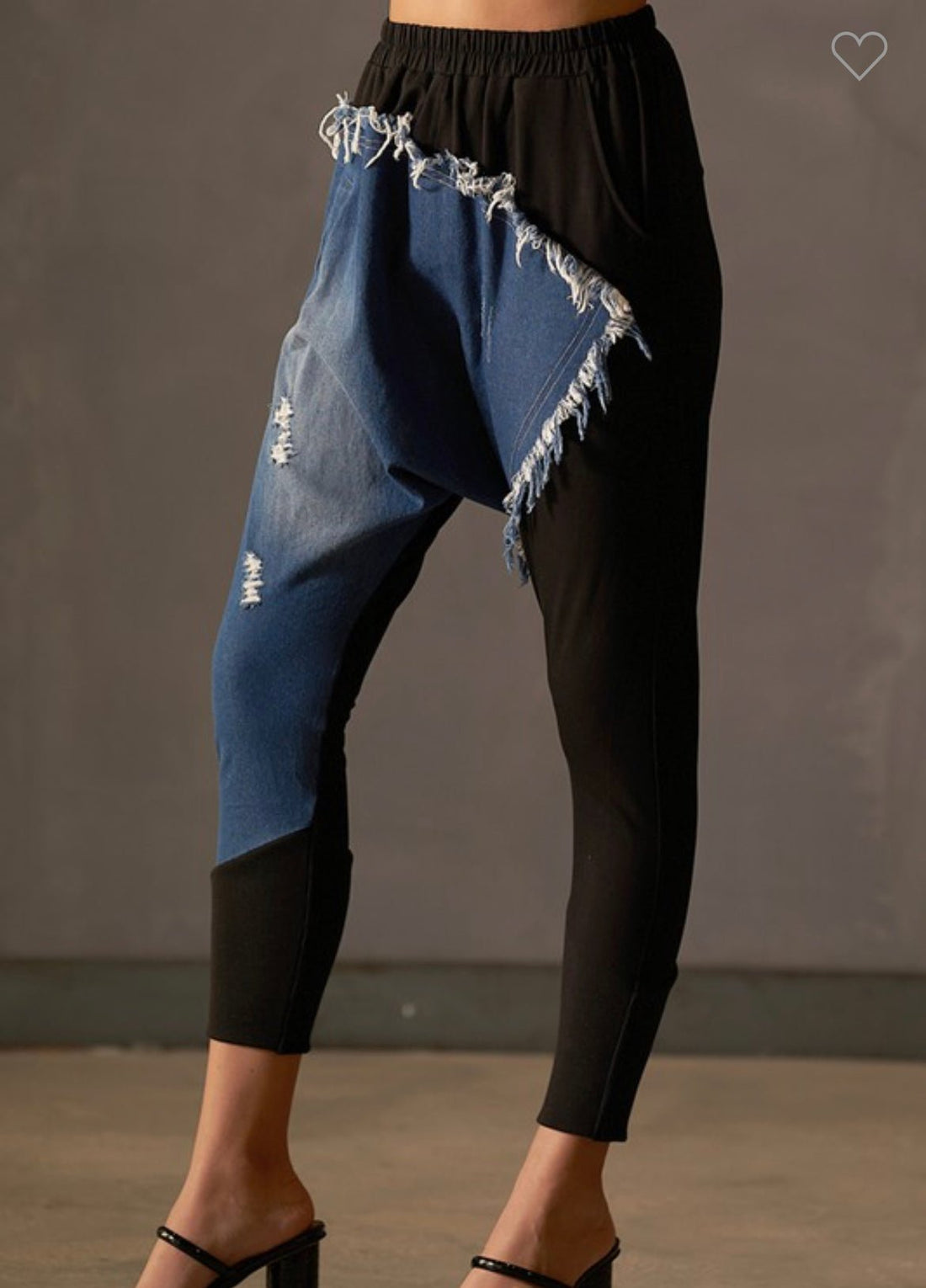 DENIM GIRL HAMMER JOGGER -