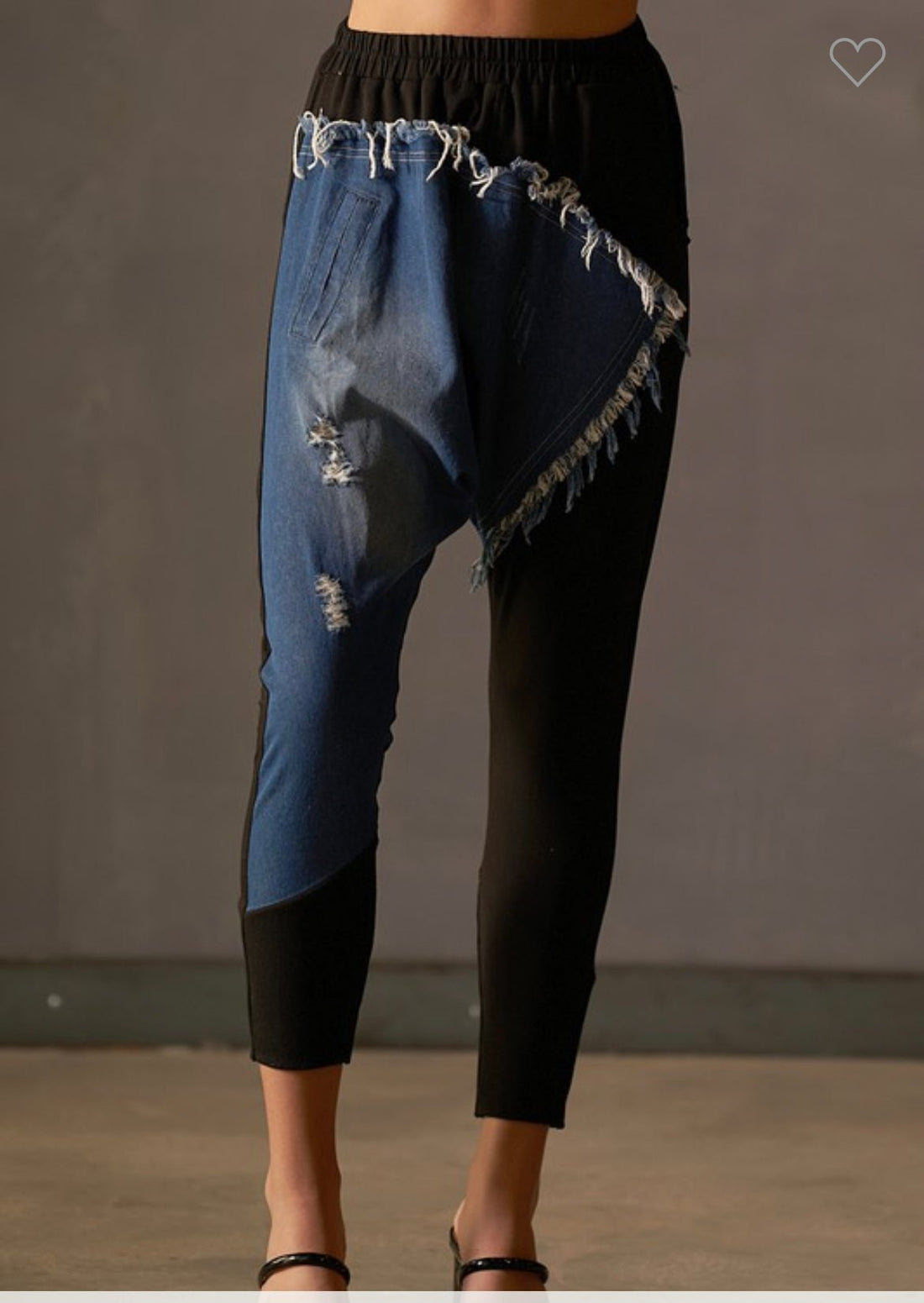 DENIM GIRL HAMMER JOGGER -