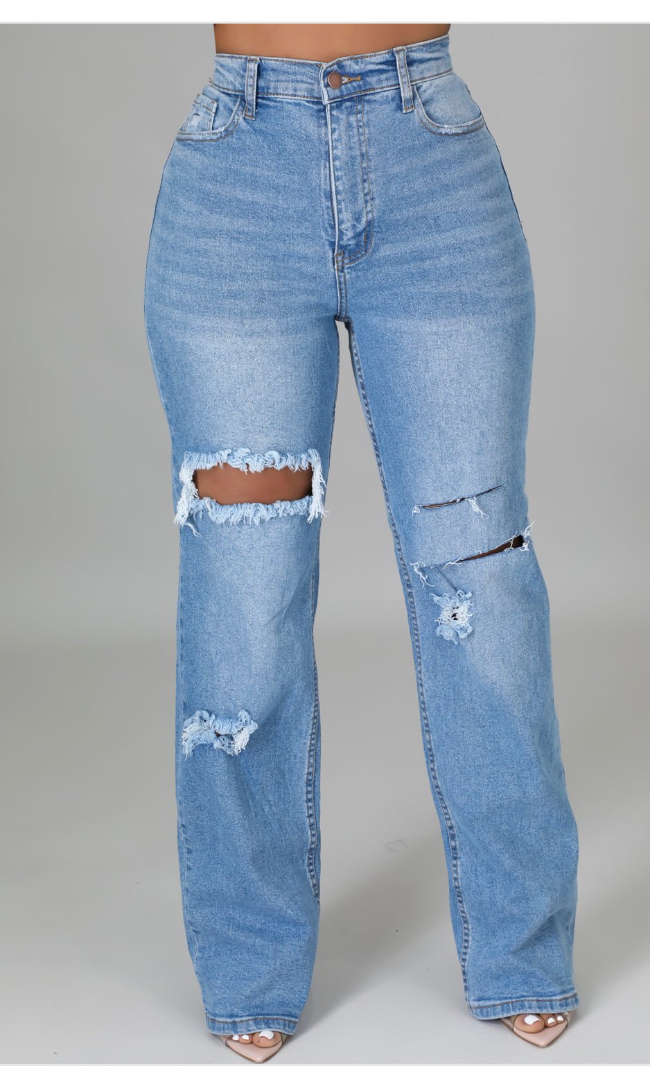 NOT THE AVERAGE MOM JEANS -