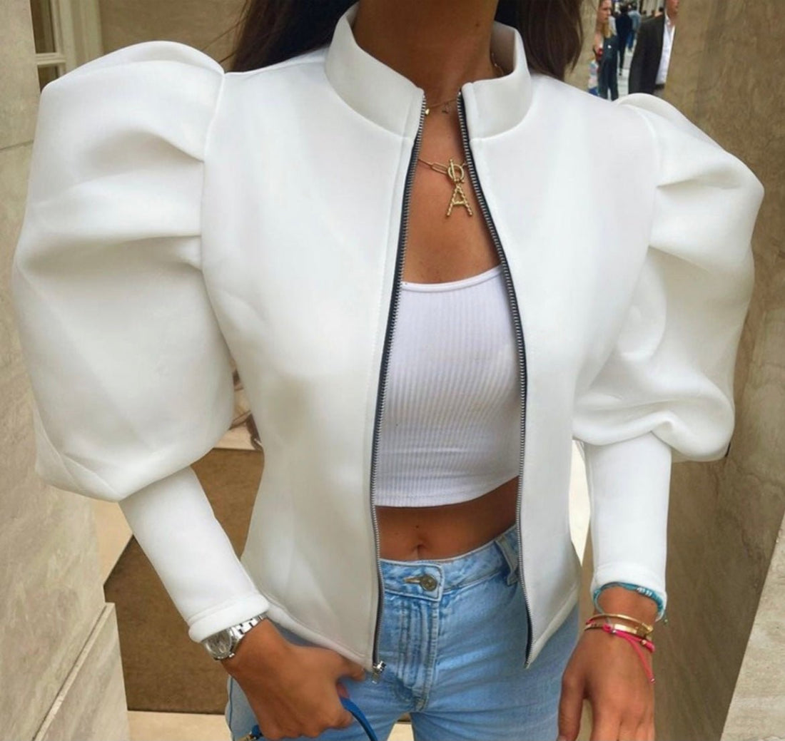 PUFF SLEEVE JACKET -